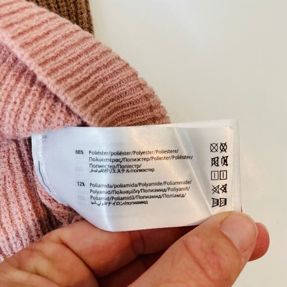 NWT Mayoral Size 16 Pink Stripe Sweater Dress - Picture 5 of 5